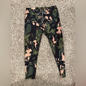 The Upside cropped Camo Print Leggings